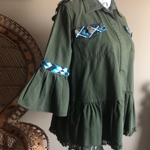 Beautiful stories olive jacket XS - Picture 3 of 8